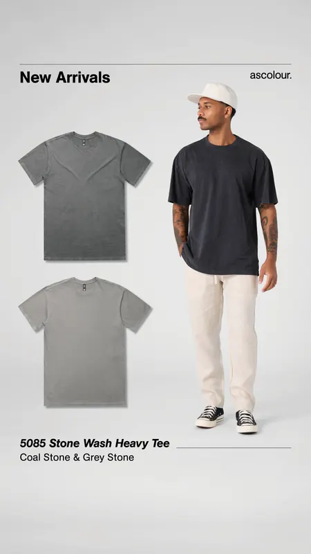 AS Colour Stonewash Heavy Tee - Story, branded promotional product