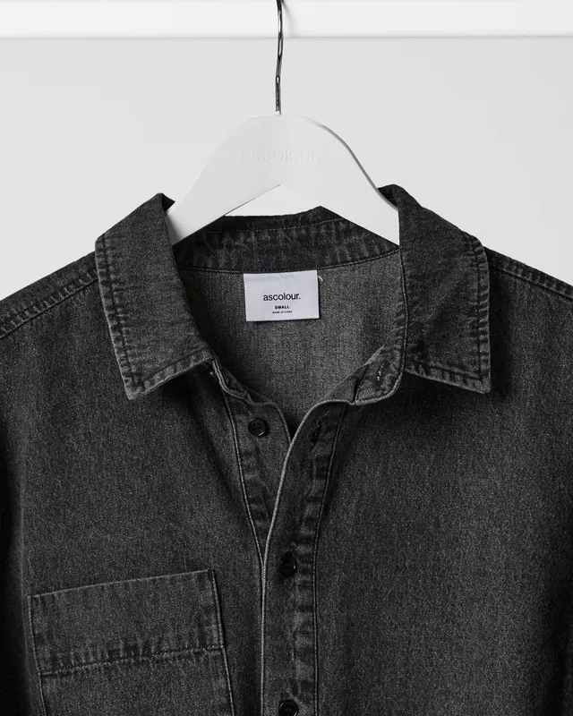 AS Colour Stonewash Shirt - Flat, branded promotional product
