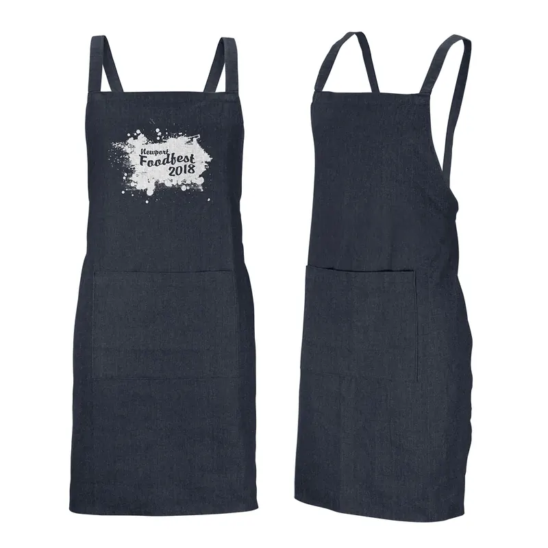 Carolina Denim Bib Apron, branded promotional product