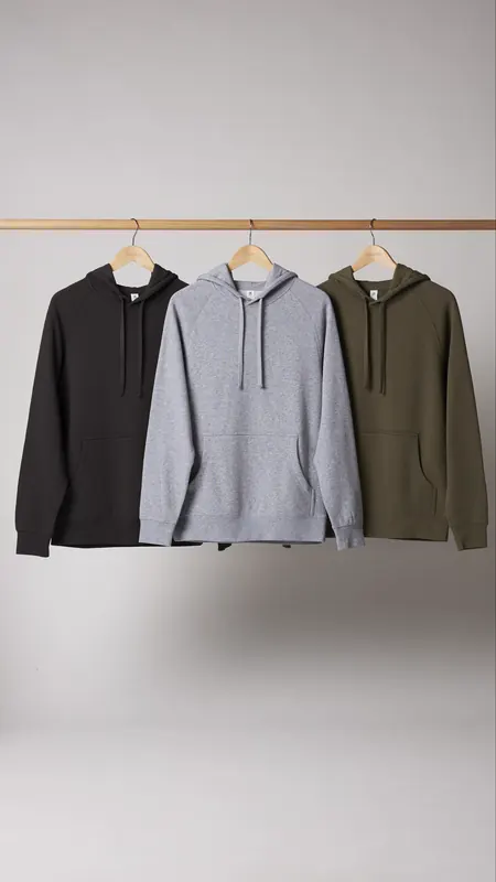 Core Hoodies on Rack, branded promotional product