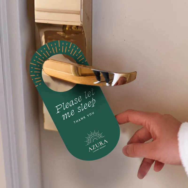 Custom Door Hangers, branded promotional product