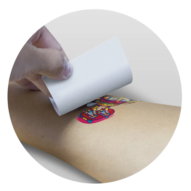 Foil Temporary Tattoo 51×51mm, branded promotional product
