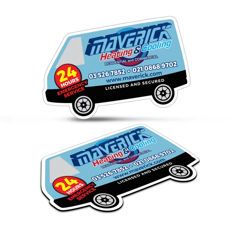 Fridge Magnet - Van Shape, branded promotional product