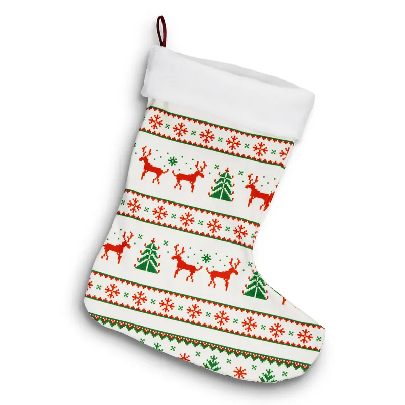 Full Colour Christmas Stocking, branded promotional product