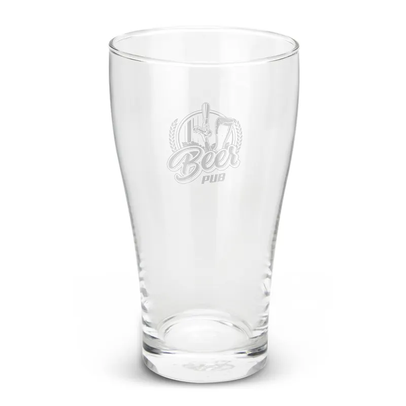 Schooner Beer Glass 425ml, branded promotional product