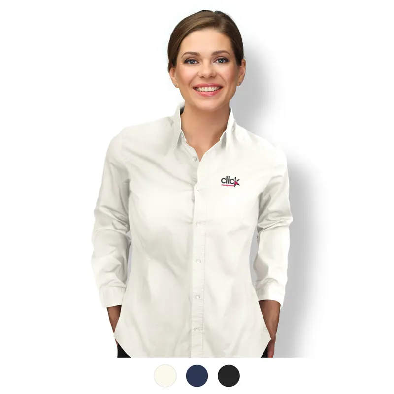 Trendswear Parker Women's Poplin Shirt, branded promotional product
